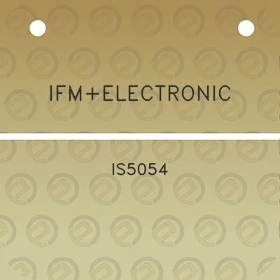 ifmelectronic-is5054