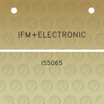 ifmelectronic-is5065