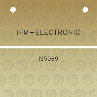 ifmelectronic-is5069