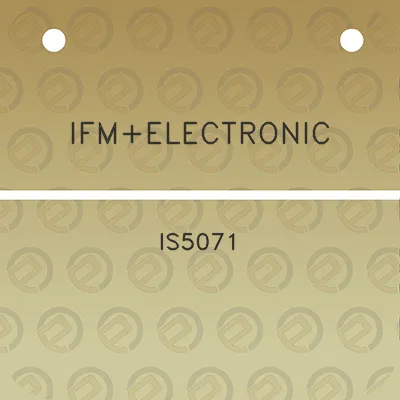 ifmelectronic-is5071