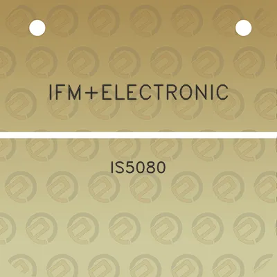 ifmelectronic-is5080