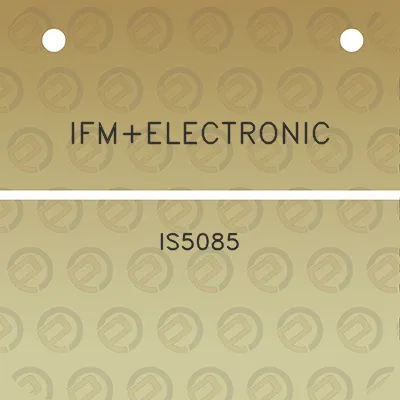 ifmelectronic-is5085