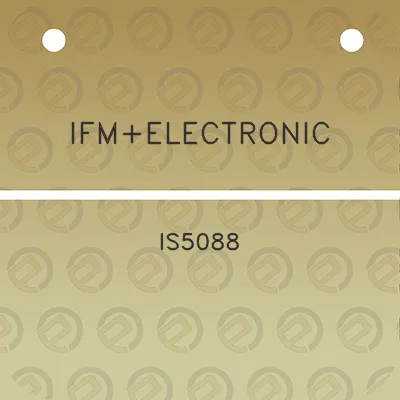 ifmelectronic-is5088