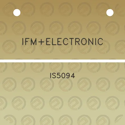 ifmelectronic-is5094