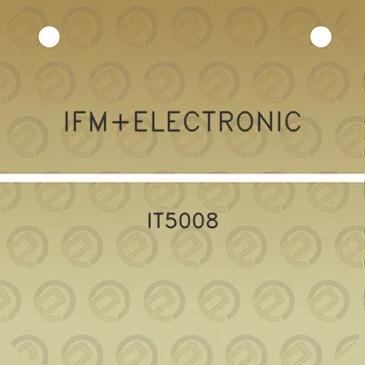 ifmelectronic-it5008