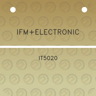 ifmelectronic-it5020