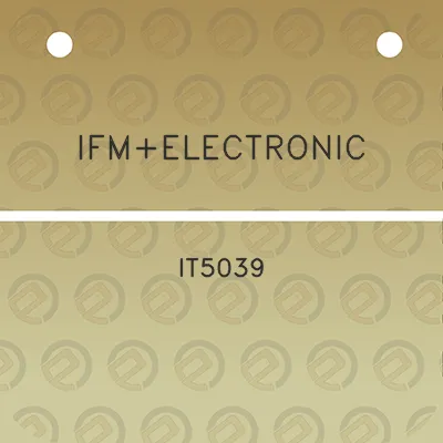 ifmelectronic-it5039