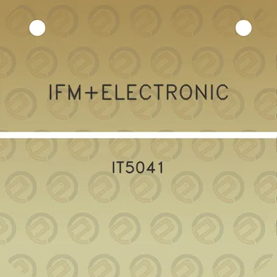 ifmelectronic-it5041