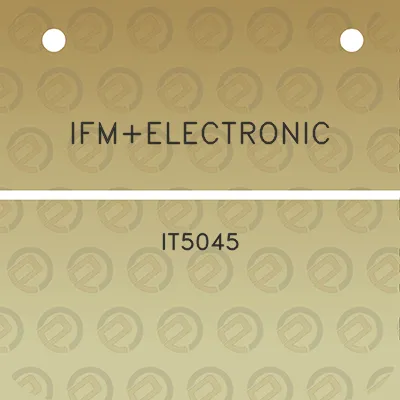 ifmelectronic-it5045