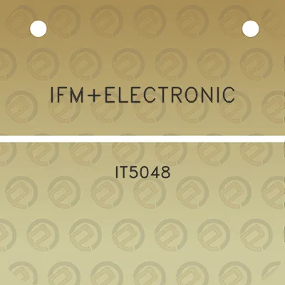 ifmelectronic-it5048