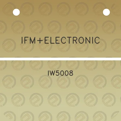 ifmelectronic-iw5008