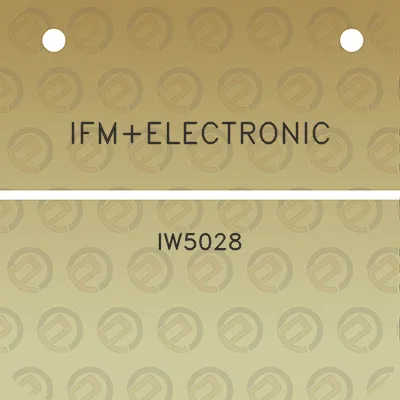 ifmelectronic-iw5028