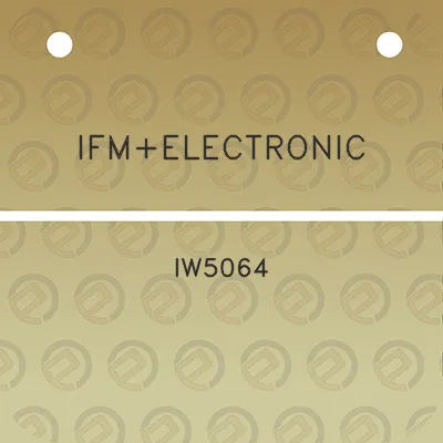 ifmelectronic-iw5064