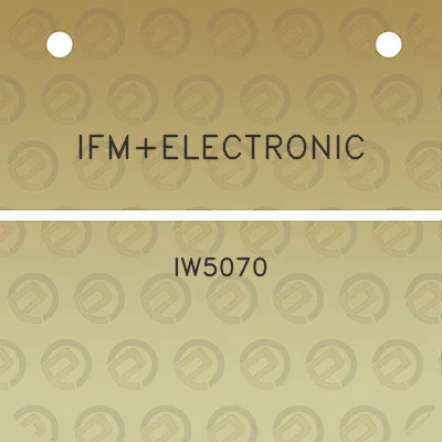 ifmelectronic-iw5070