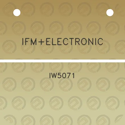 ifmelectronic-iw5071