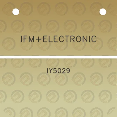 ifmelectronic-iy5029