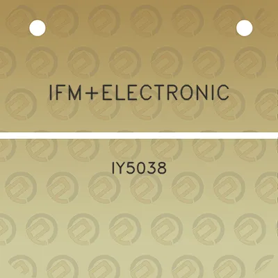 ifmelectronic-iy5038