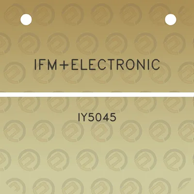 ifmelectronic-iy5045