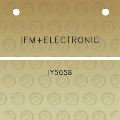 ifmelectronic-iy5058