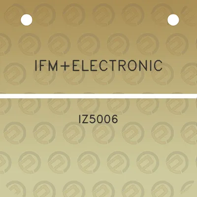 ifmelectronic-iz5006