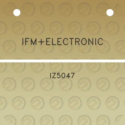 ifmelectronic-iz5047