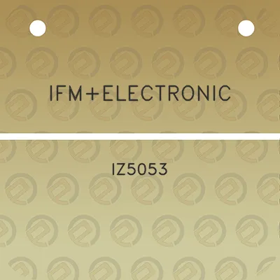 ifmelectronic-iz5053