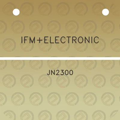 ifmelectronic-jn2300