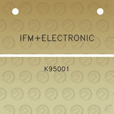 ifmelectronic-k95001