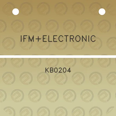 ifmelectronic-kb0204