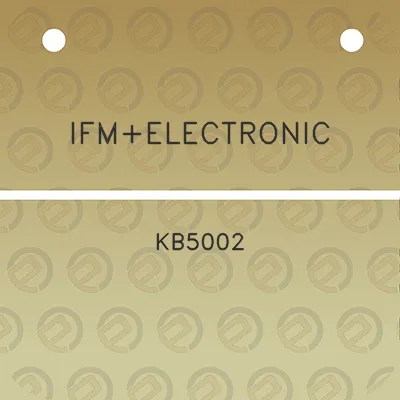 ifmelectronic-kb5002