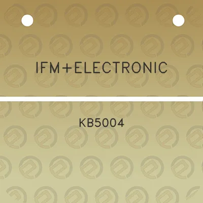 ifmelectronic-kb5004