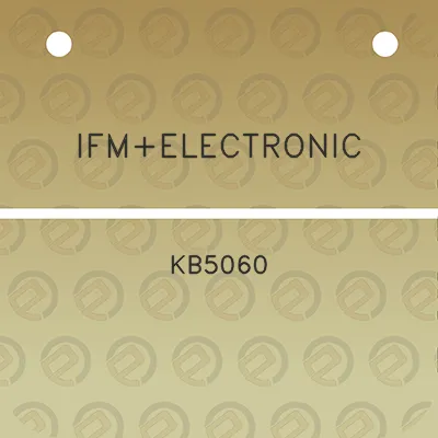 ifmelectronic-kb5060