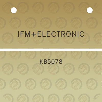 ifmelectronic-kb5078