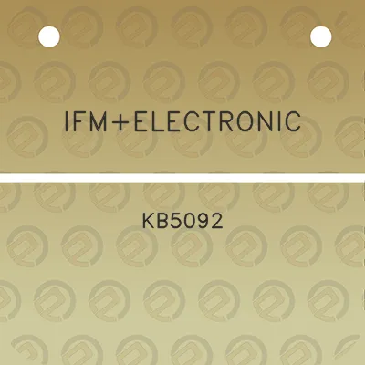 ifmelectronic-kb5092