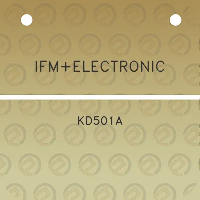 ifmelectronic-kd501a