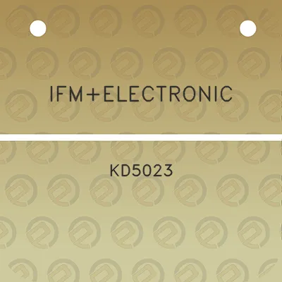 ifmelectronic-kd5023