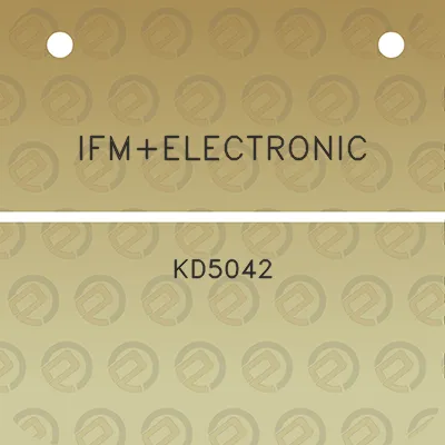 ifmelectronic-kd5042