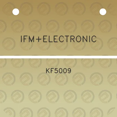 ifmelectronic-kf5009