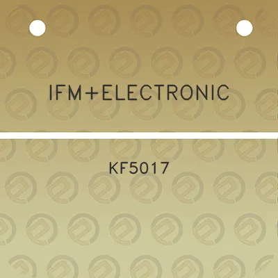 ifmelectronic-kf5017