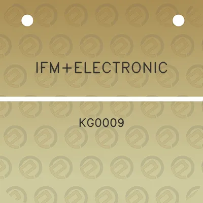 ifmelectronic-kg0009