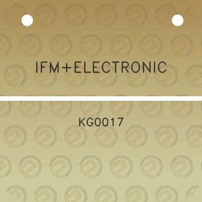 ifmelectronic-kg0017