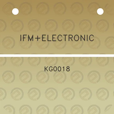 ifmelectronic-kg0018