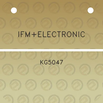 ifmelectronic-kg5047