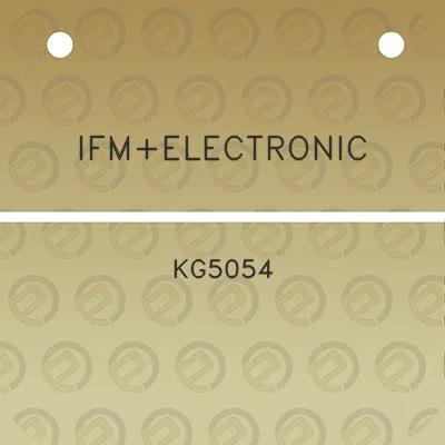 ifmelectronic-kg5054