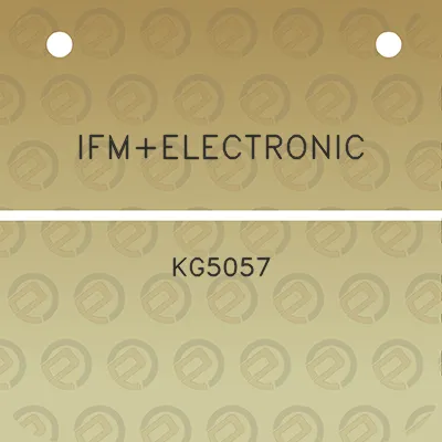 ifmelectronic-kg5057