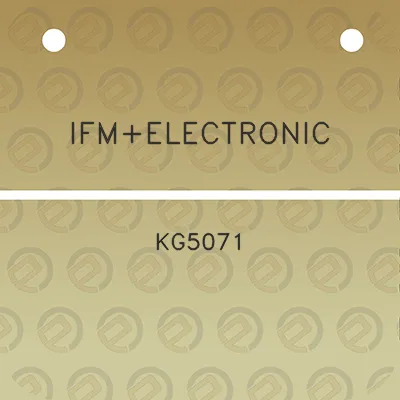 ifmelectronic-kg5071