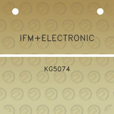 ifmelectronic-kg5074