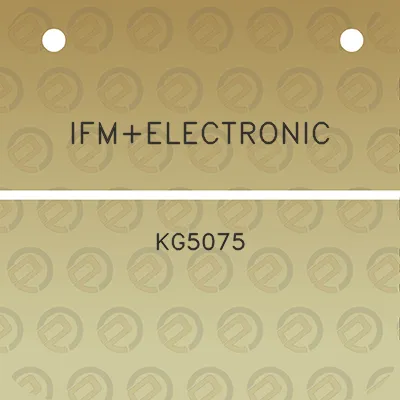 ifmelectronic-kg5075