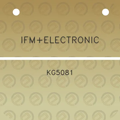 ifmelectronic-kg5081