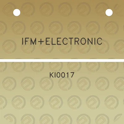 ifmelectronic-ki0017